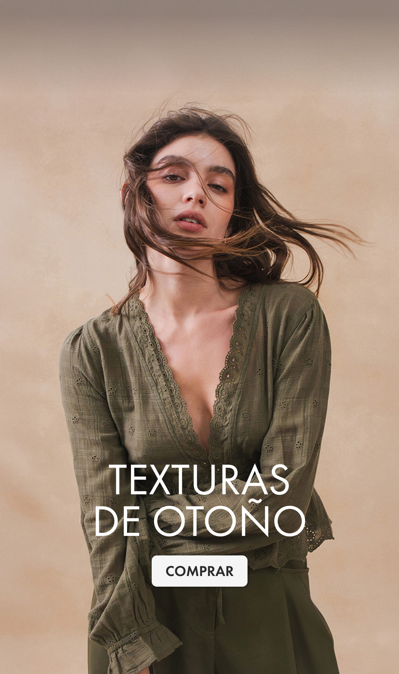 texturas de otoño moda mujer