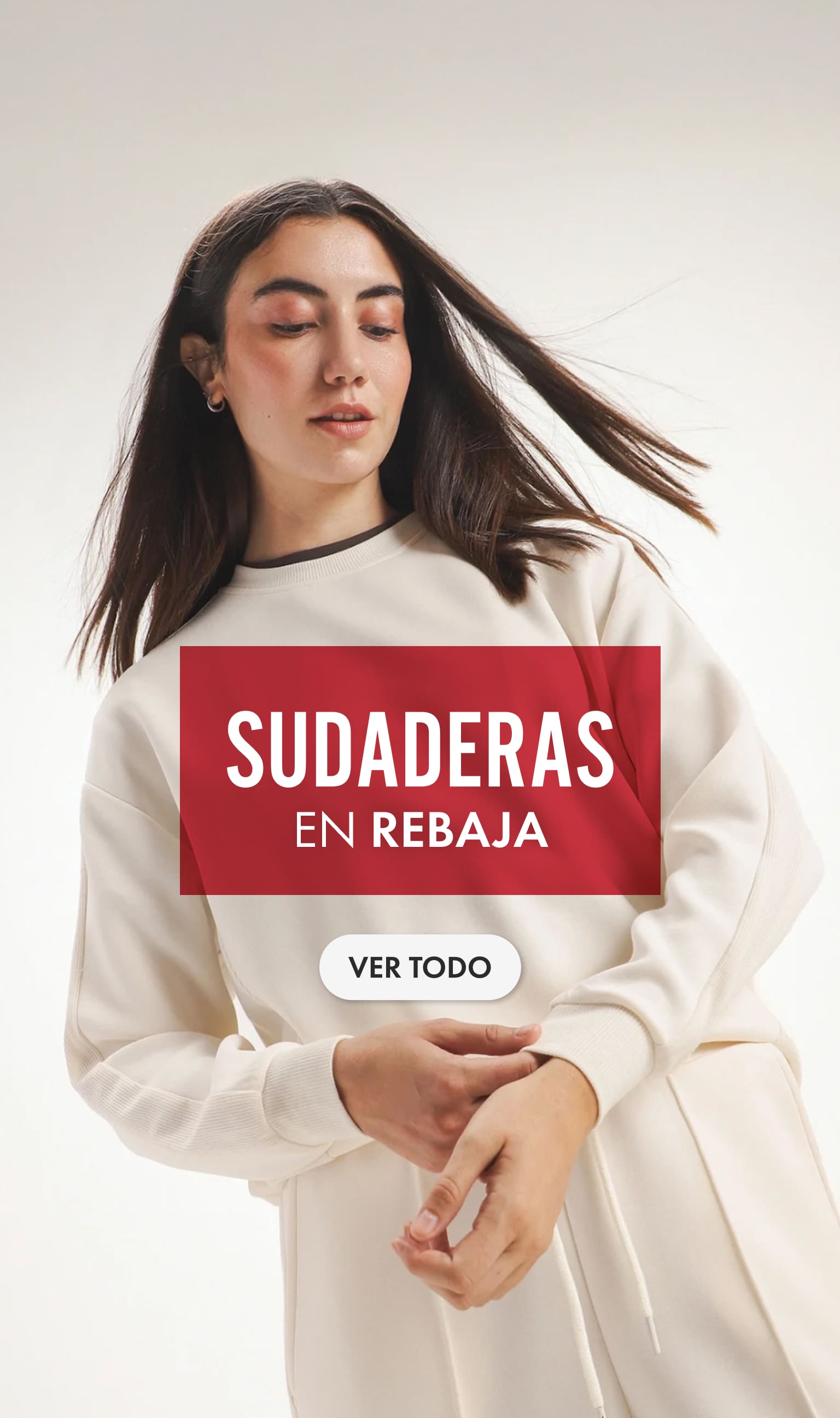 sudaderas de mujer en rebaja c&a