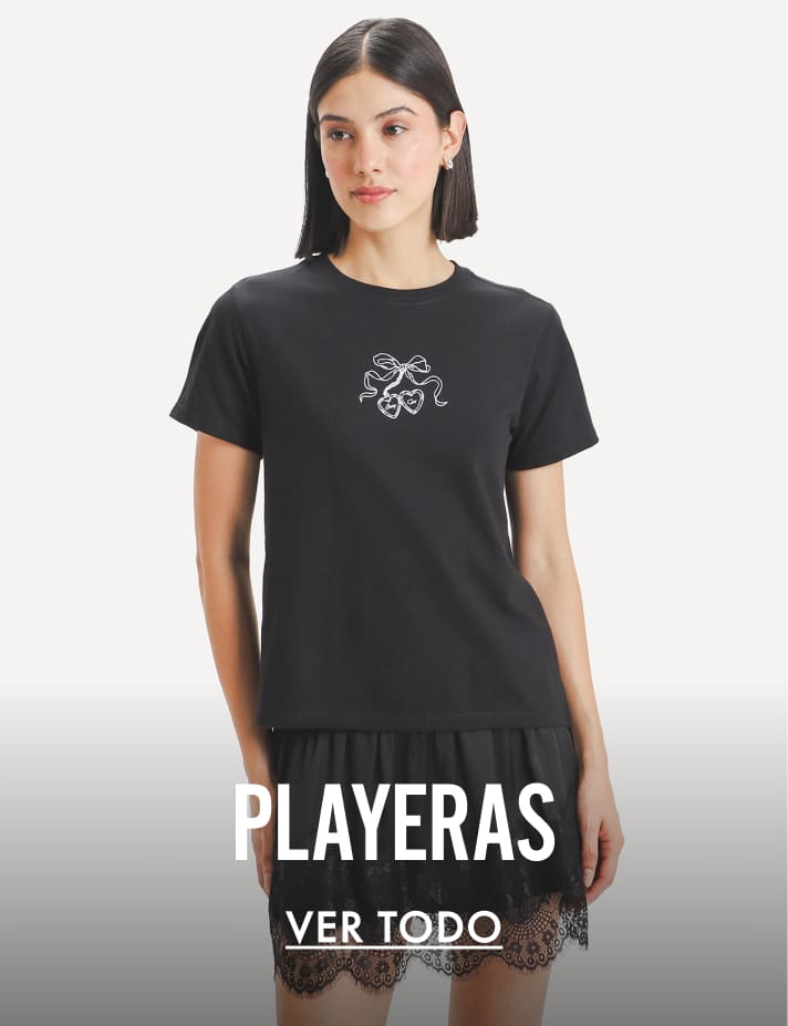 playeras de mujer