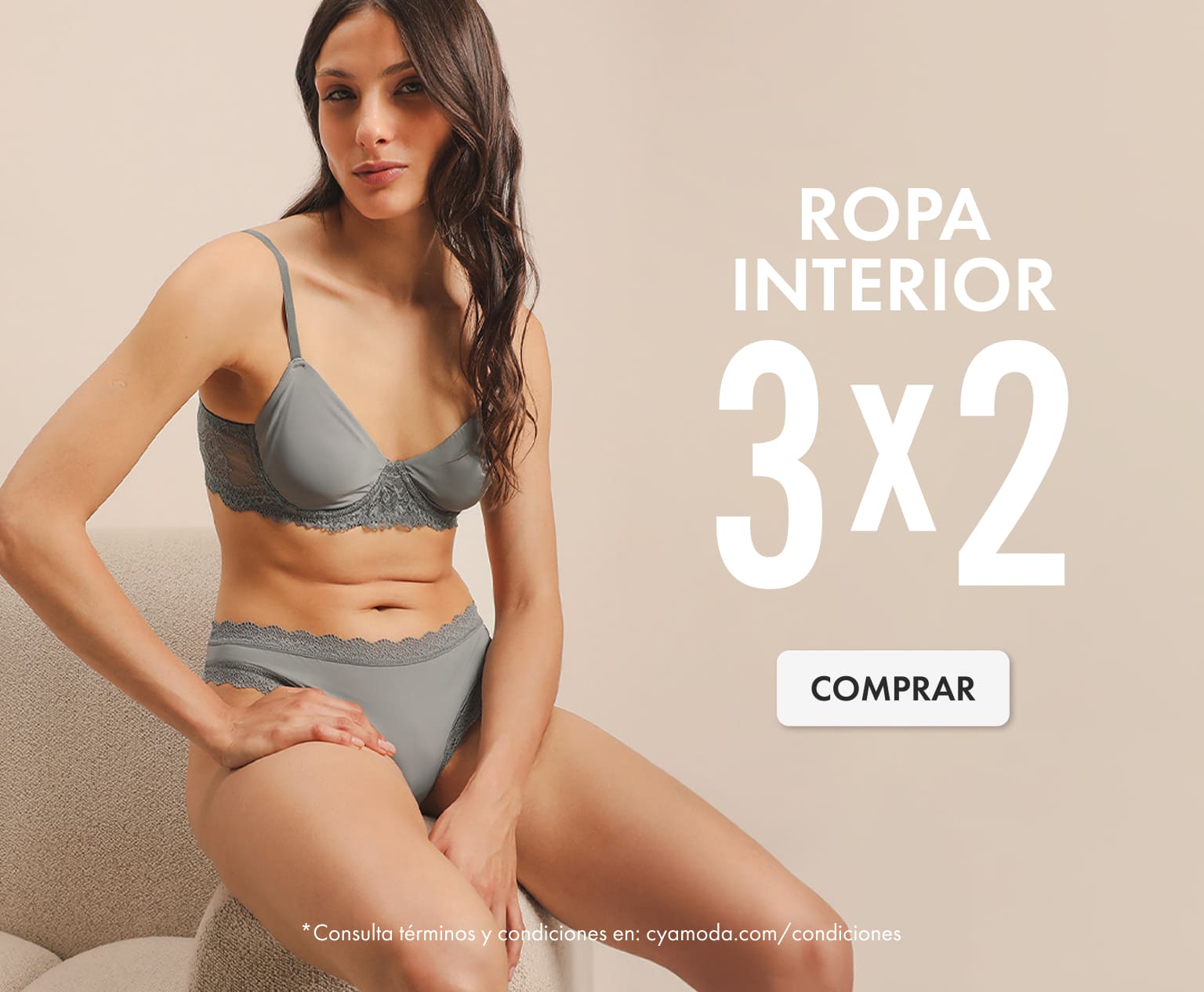 3x2 ropa interior de mujer