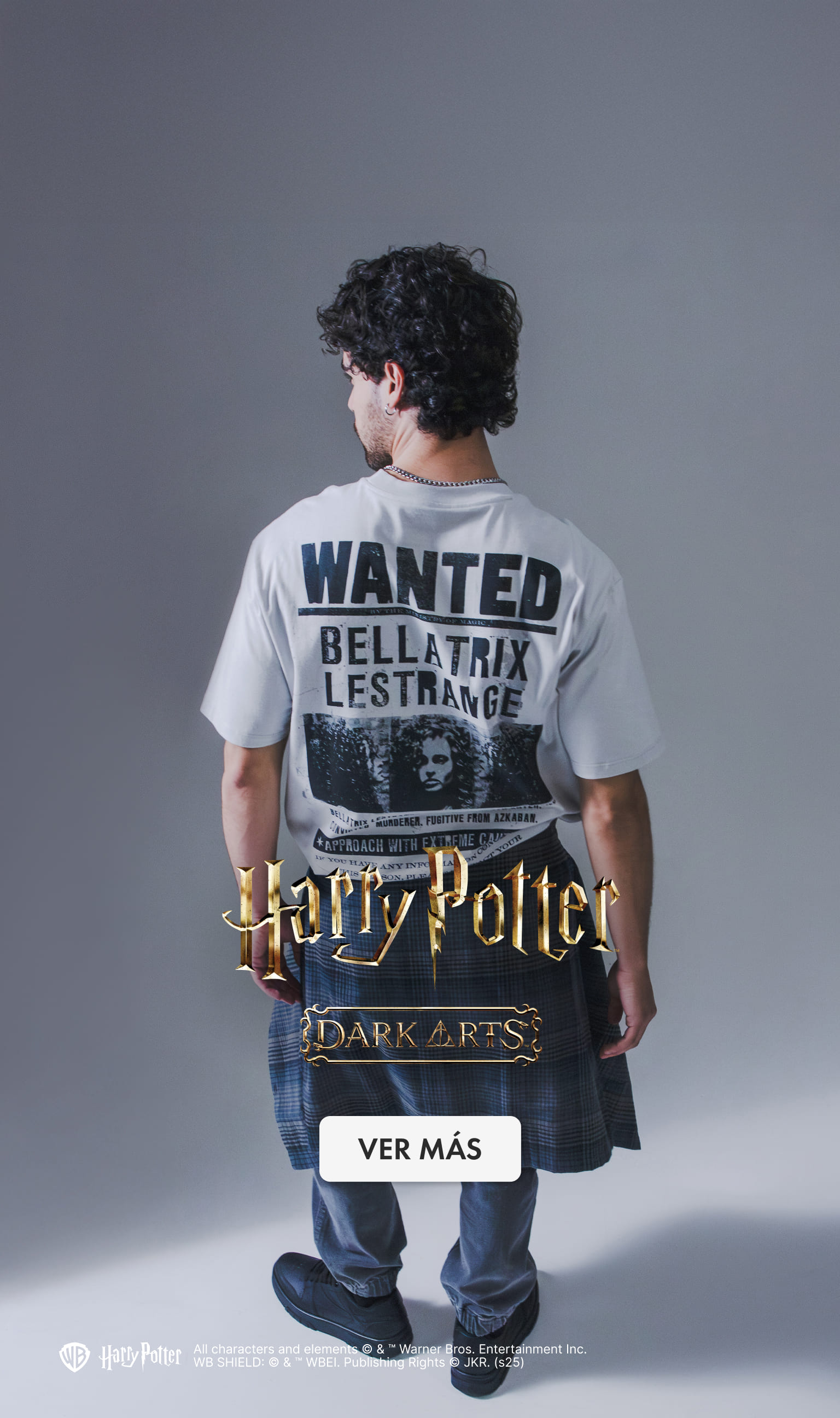 harry potter artes oscuras para hombre c&a