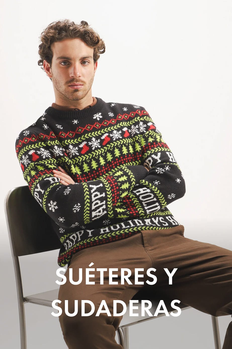 suéteres de moda para hombre c&a