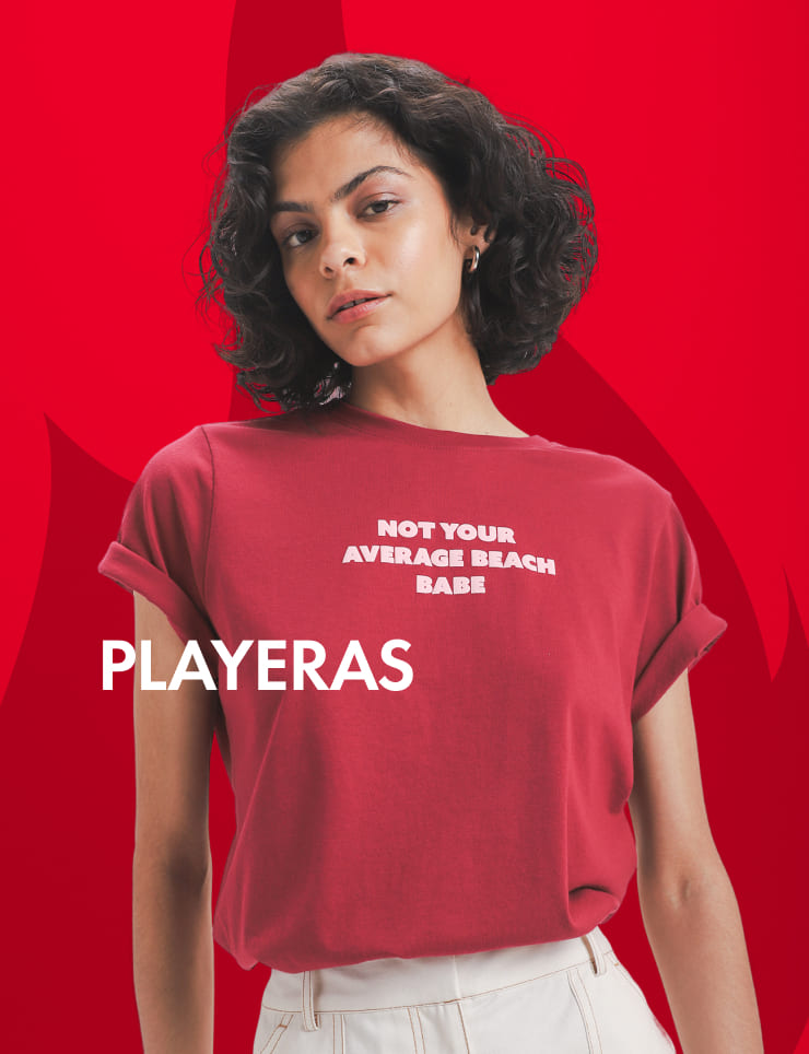playeras de mujer en hot sale c&a