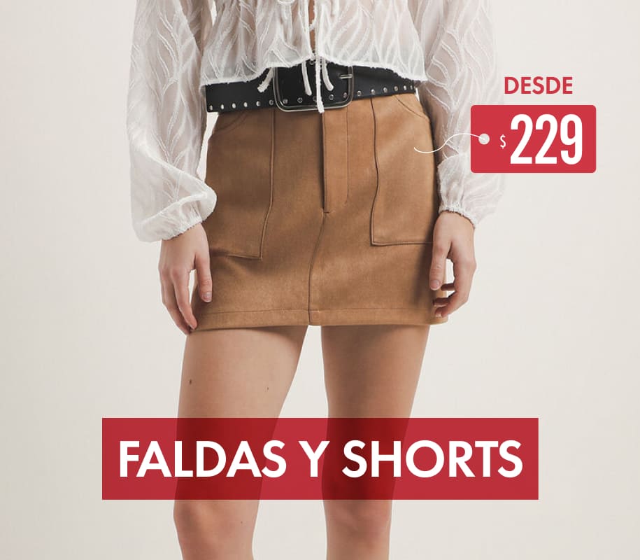 ver faldas de rebaja mujer