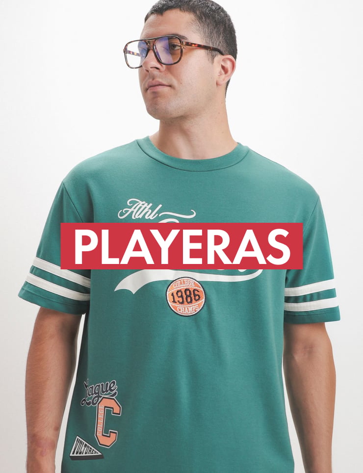 playeras de moda hombre c&a