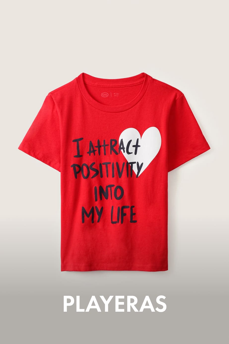 playeras en tendencia moda kids c&a