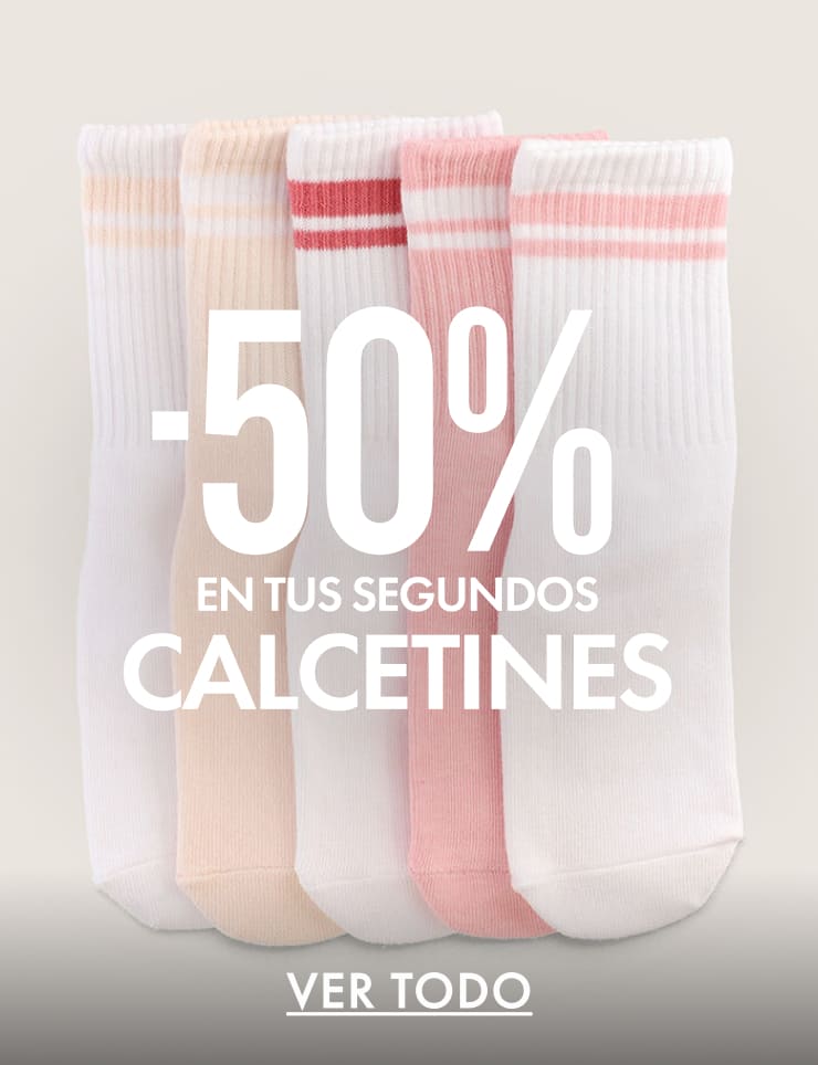 segundos calcetines al -50% 