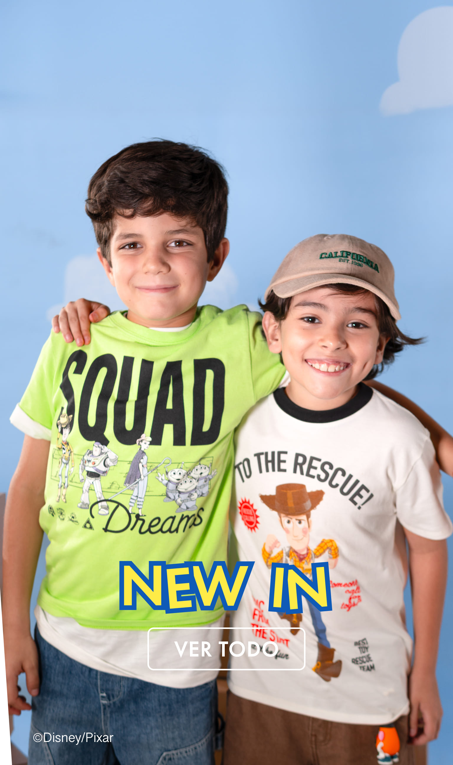 colecci&oacute;n personajes de toy story kids c&a