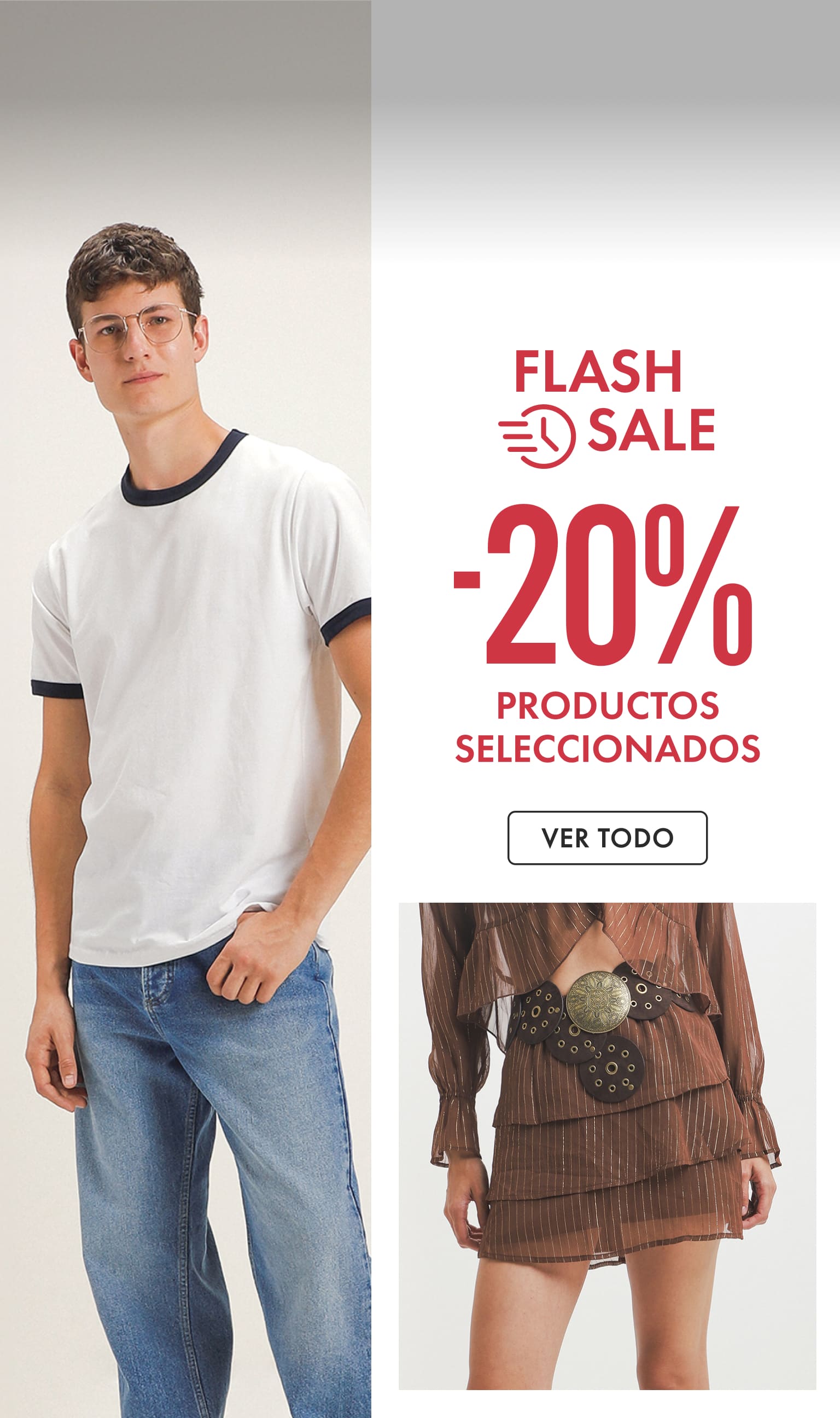flash sale en web y app