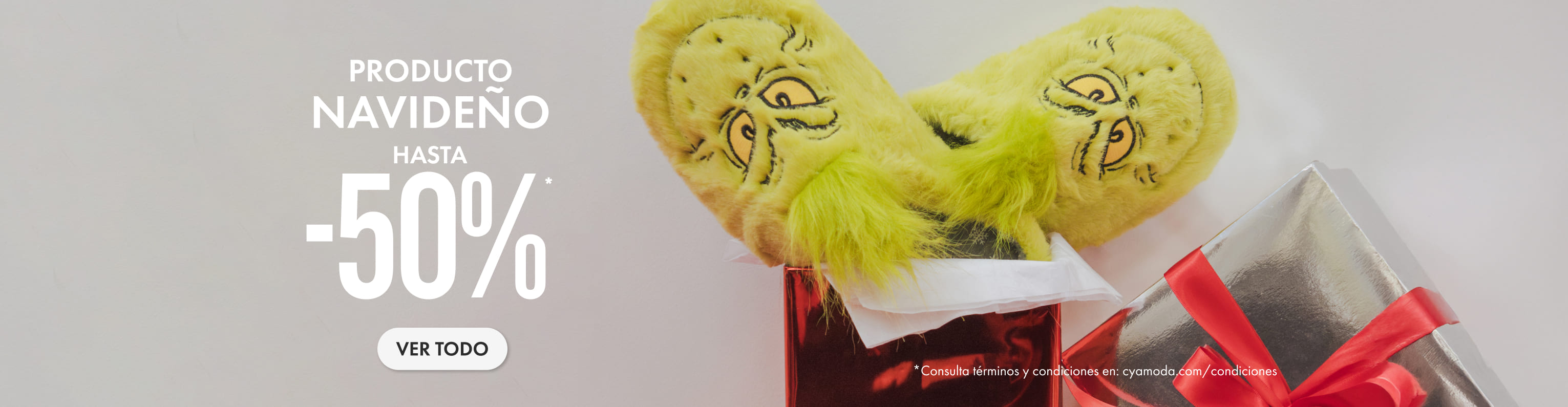 producto navide&ntilde;o con descuento en c&a