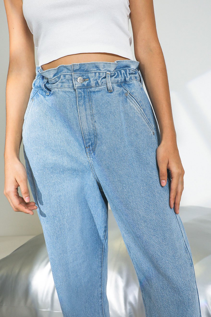 fit baggy jeans para mujer