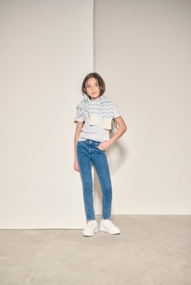 skinny jeans de niña