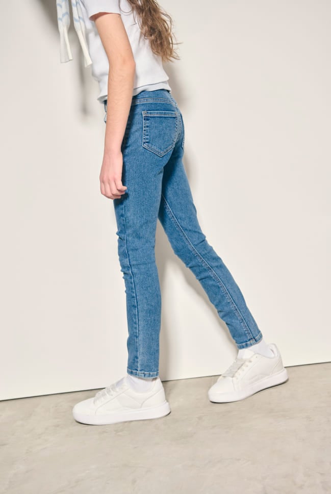 jeans skinny para niña