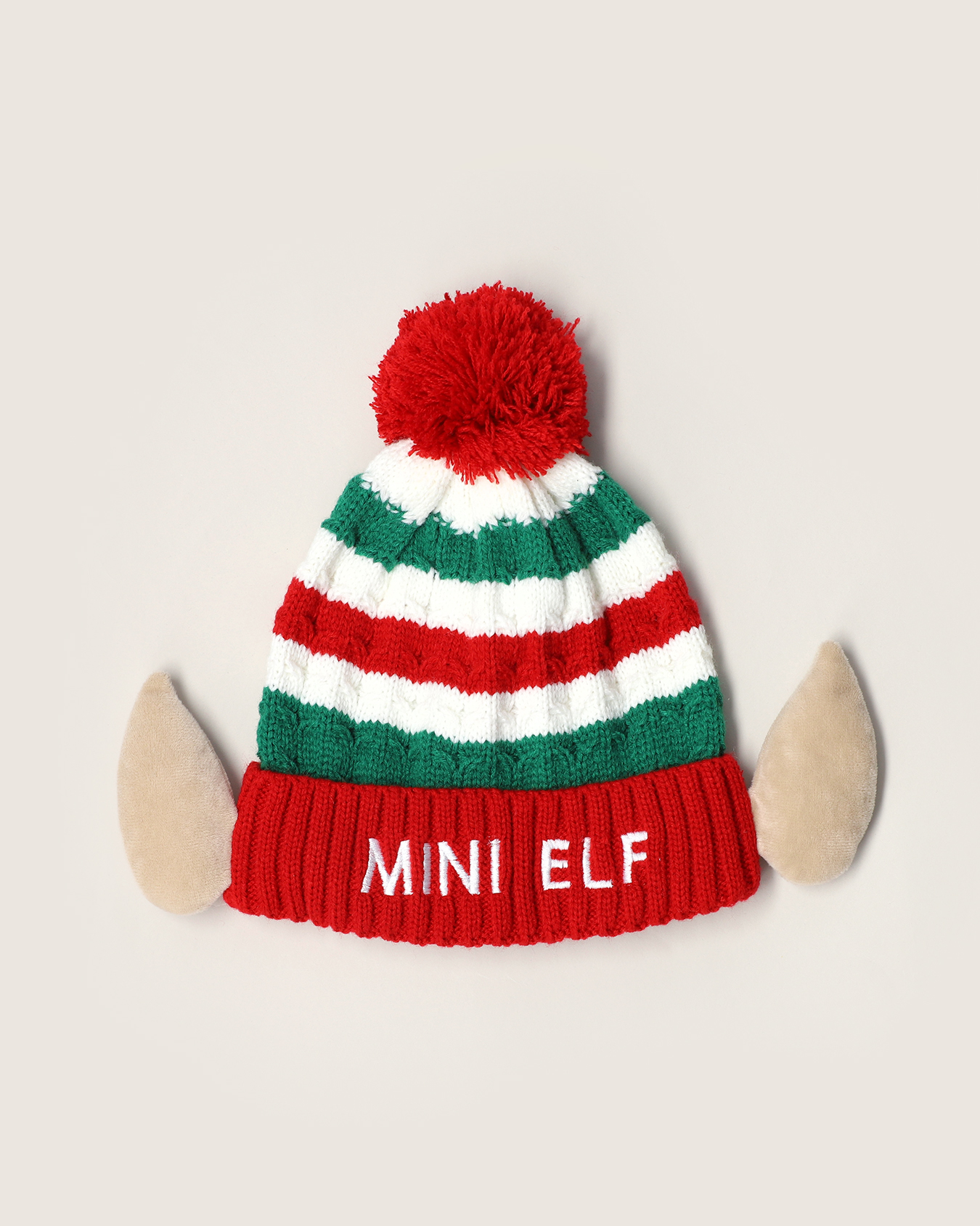 Gorro Beanie Elfo Navideño