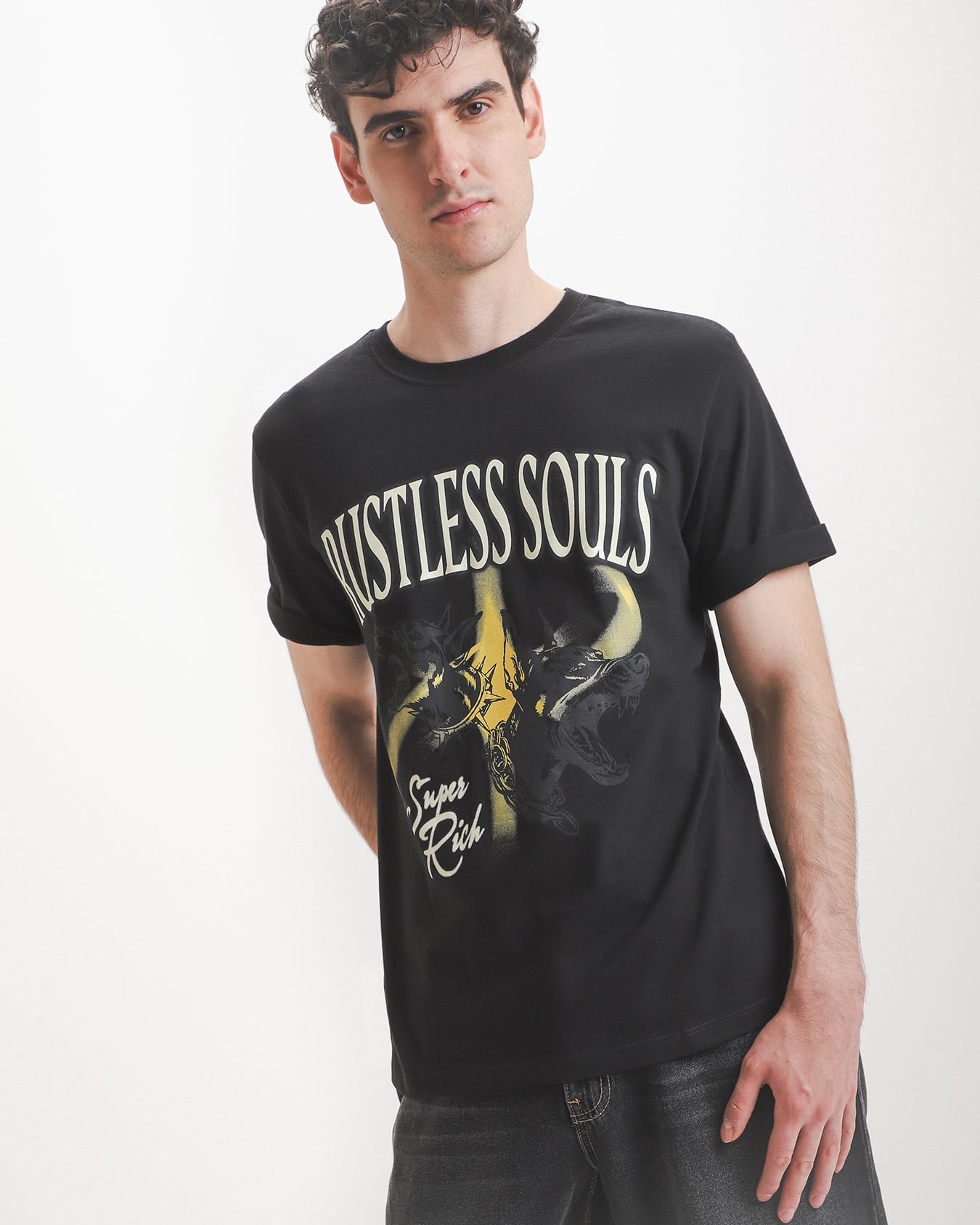 Playera Rustless Negra