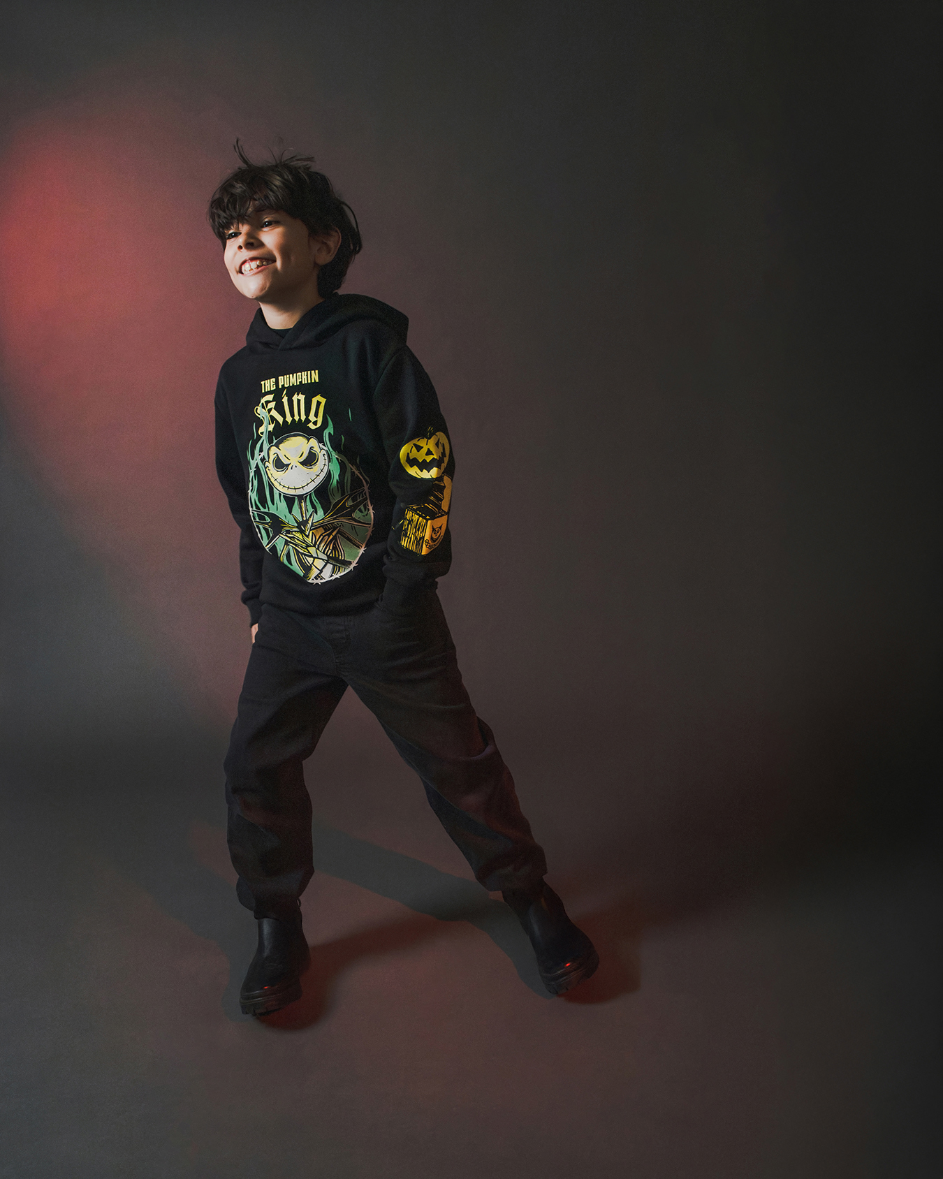 Sudadera Negra Jack Disney