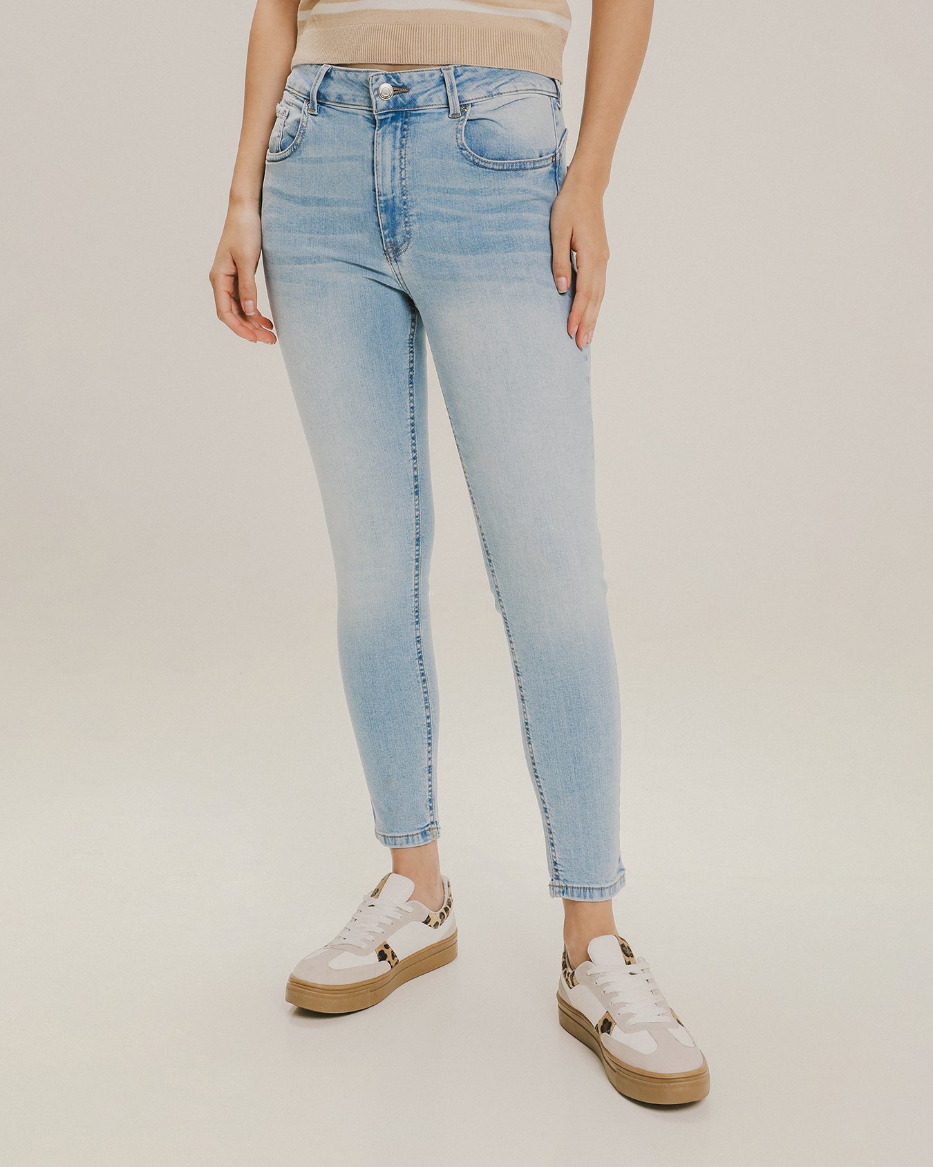 Super Skinny Jeans Pantalones Mujer En C&a Vaqueros Clockhouse