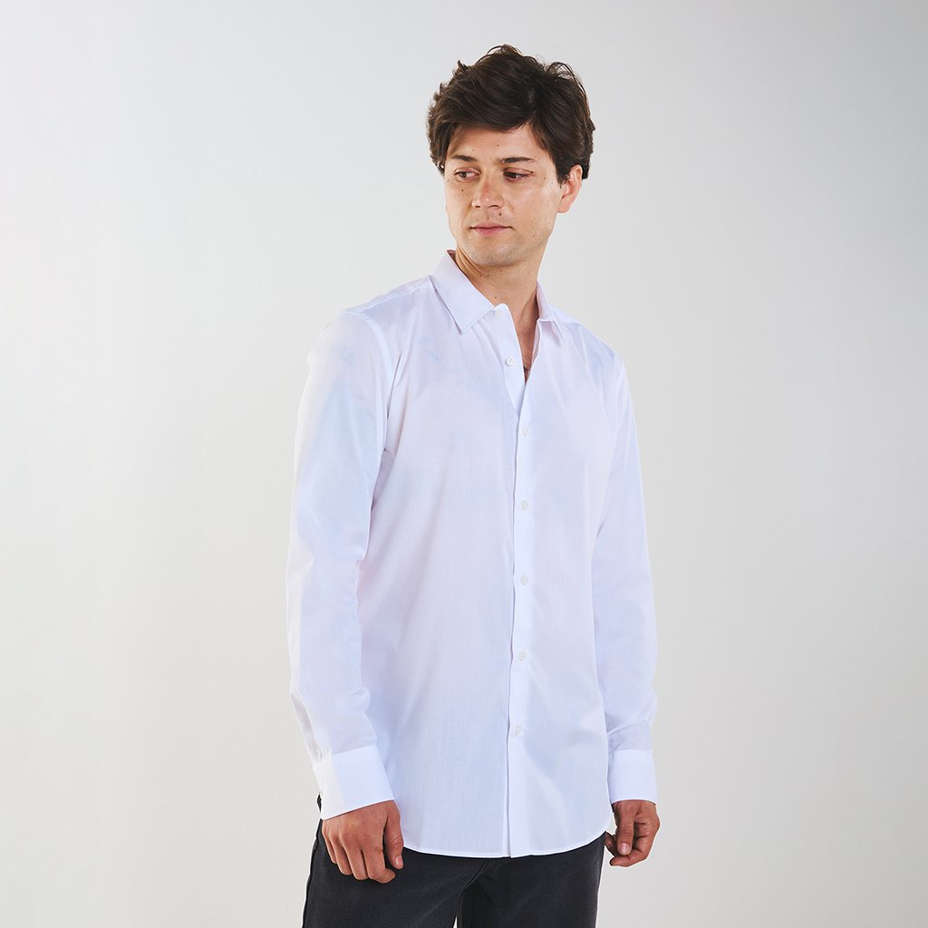 Dress Shirts Camisas De Vestir Para Hombre C&a Camisa Slim