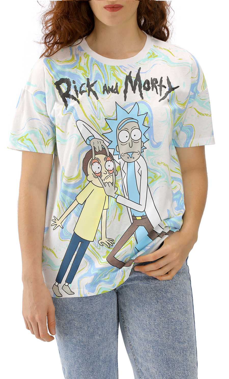 Playera Rick & Morty Tie Dye