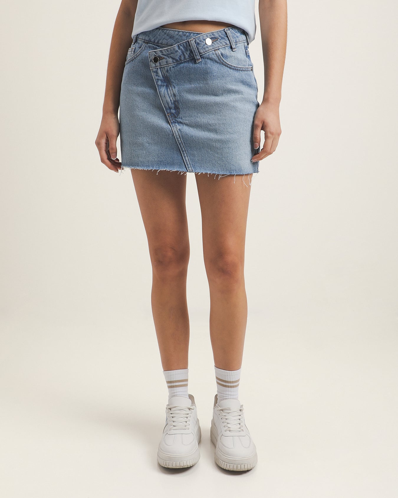 Falda Mini Asim&eacute;trica