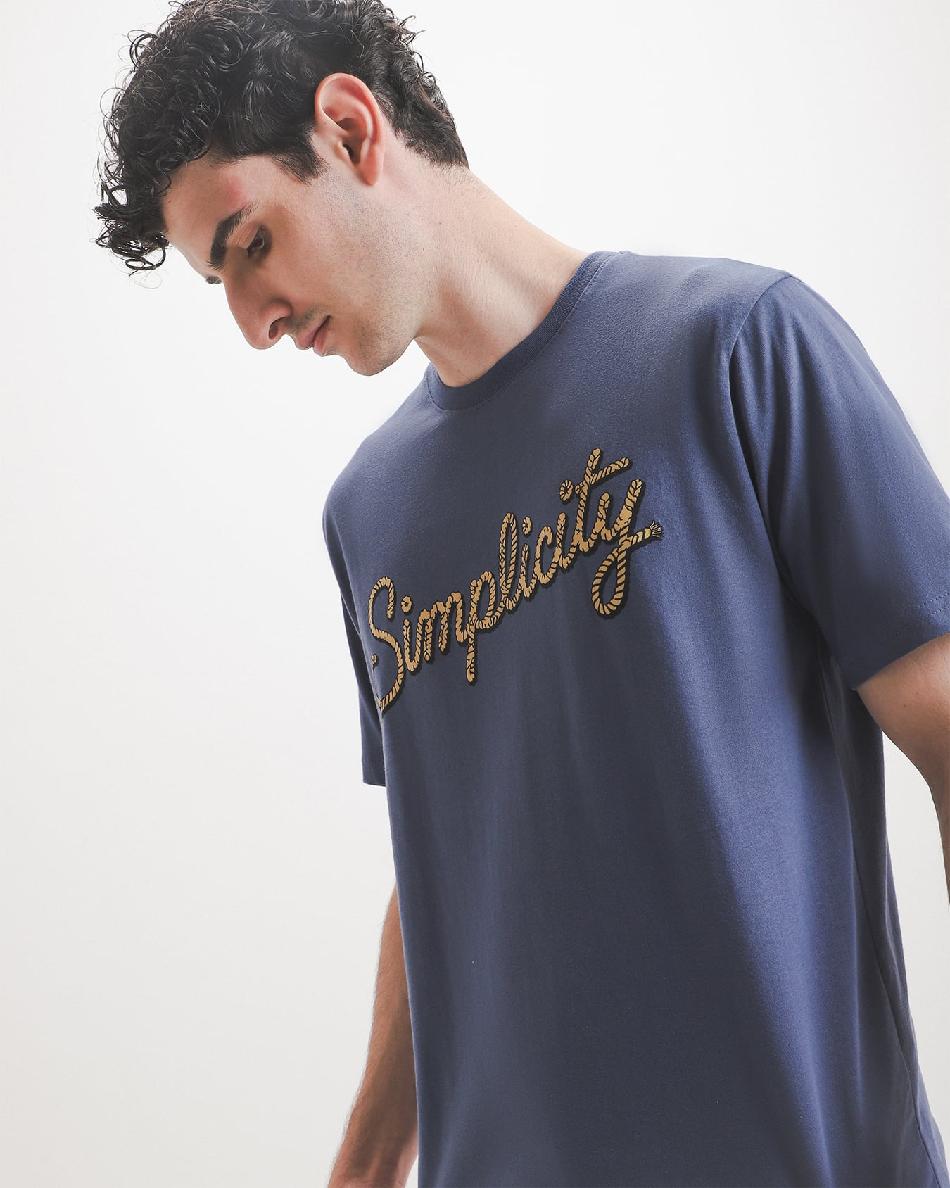 Playera Texto Simplicity