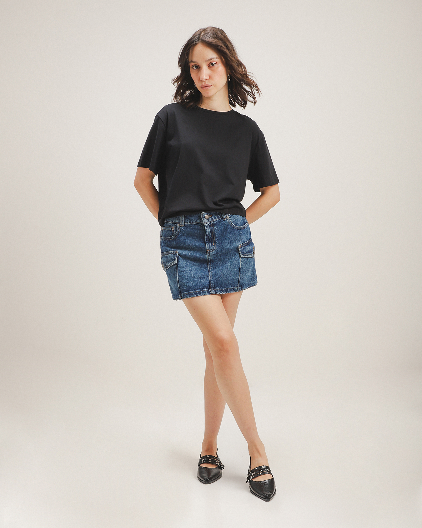 Falda Mini Cargo