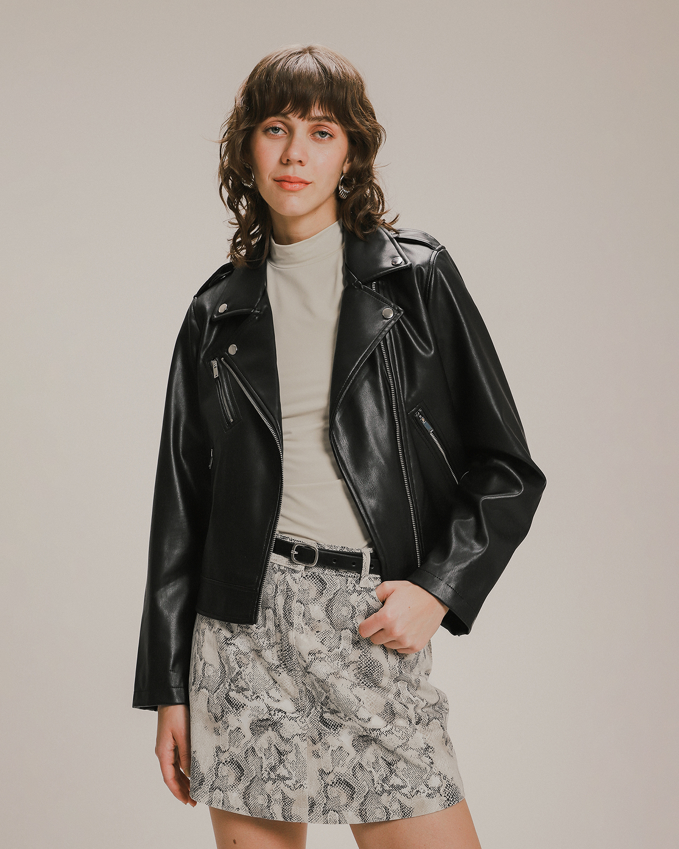 Chamarra Cazadora Chamarra Biker NiÃ±a Cazadora Biker Cazadora