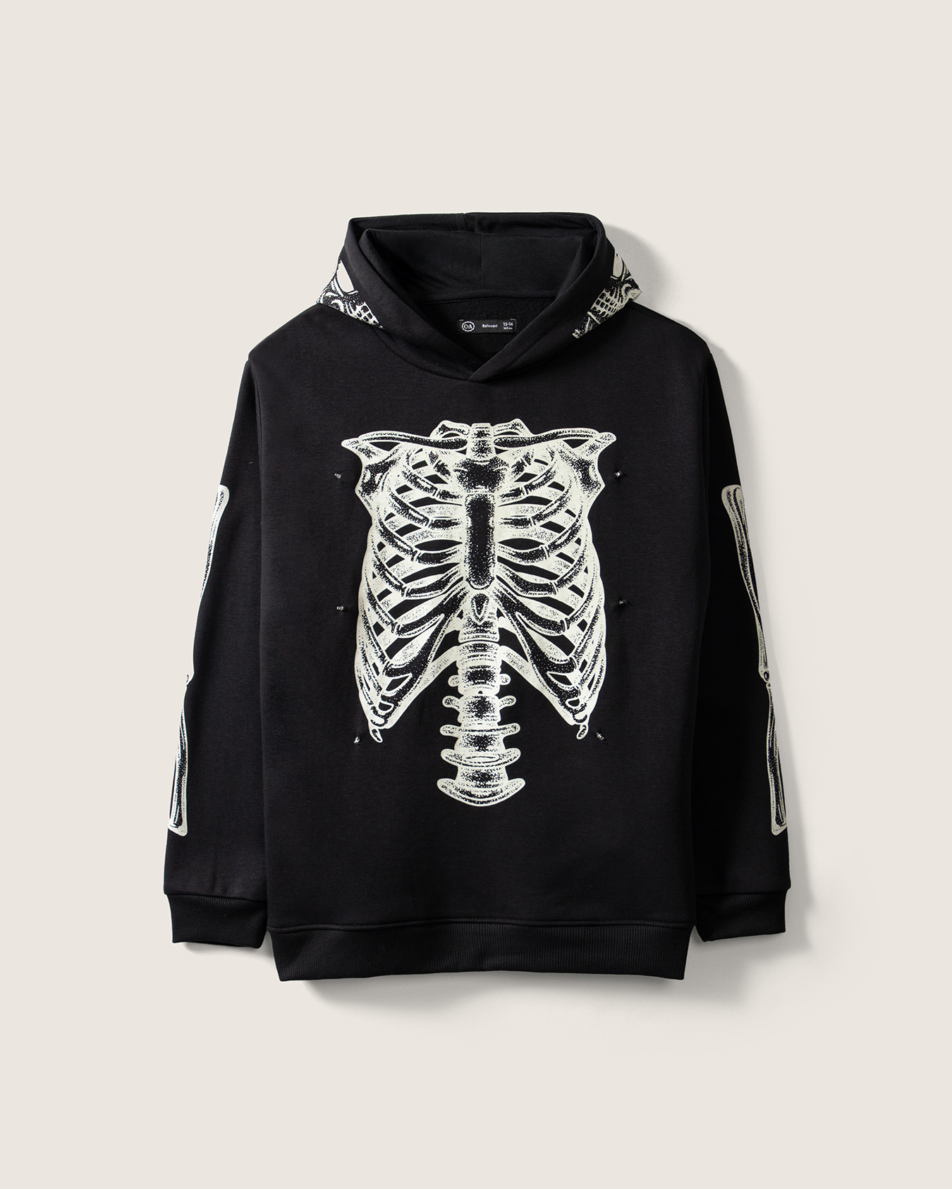 Sudadera Estamapada Esqueleto