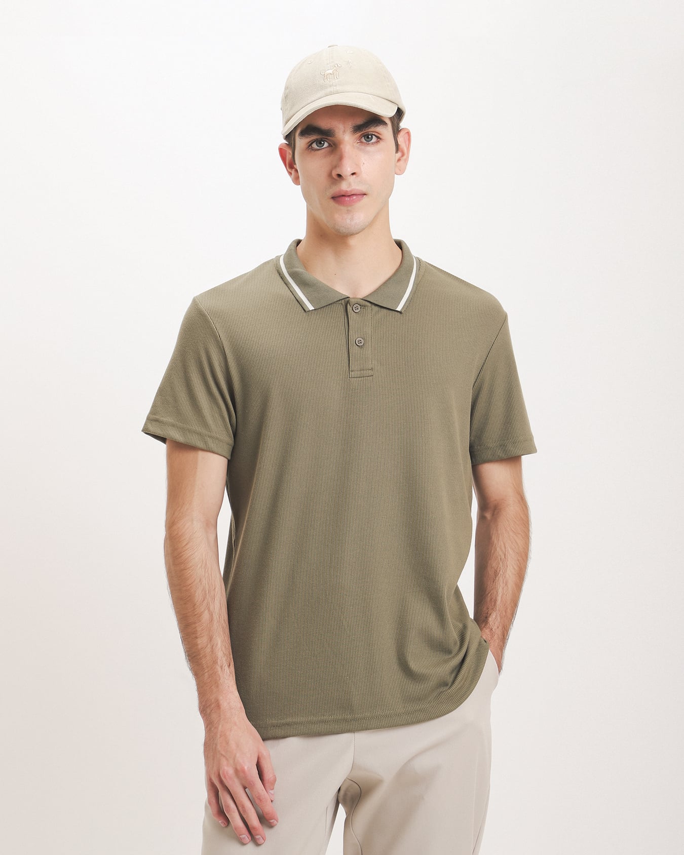 Polo Slim Verde