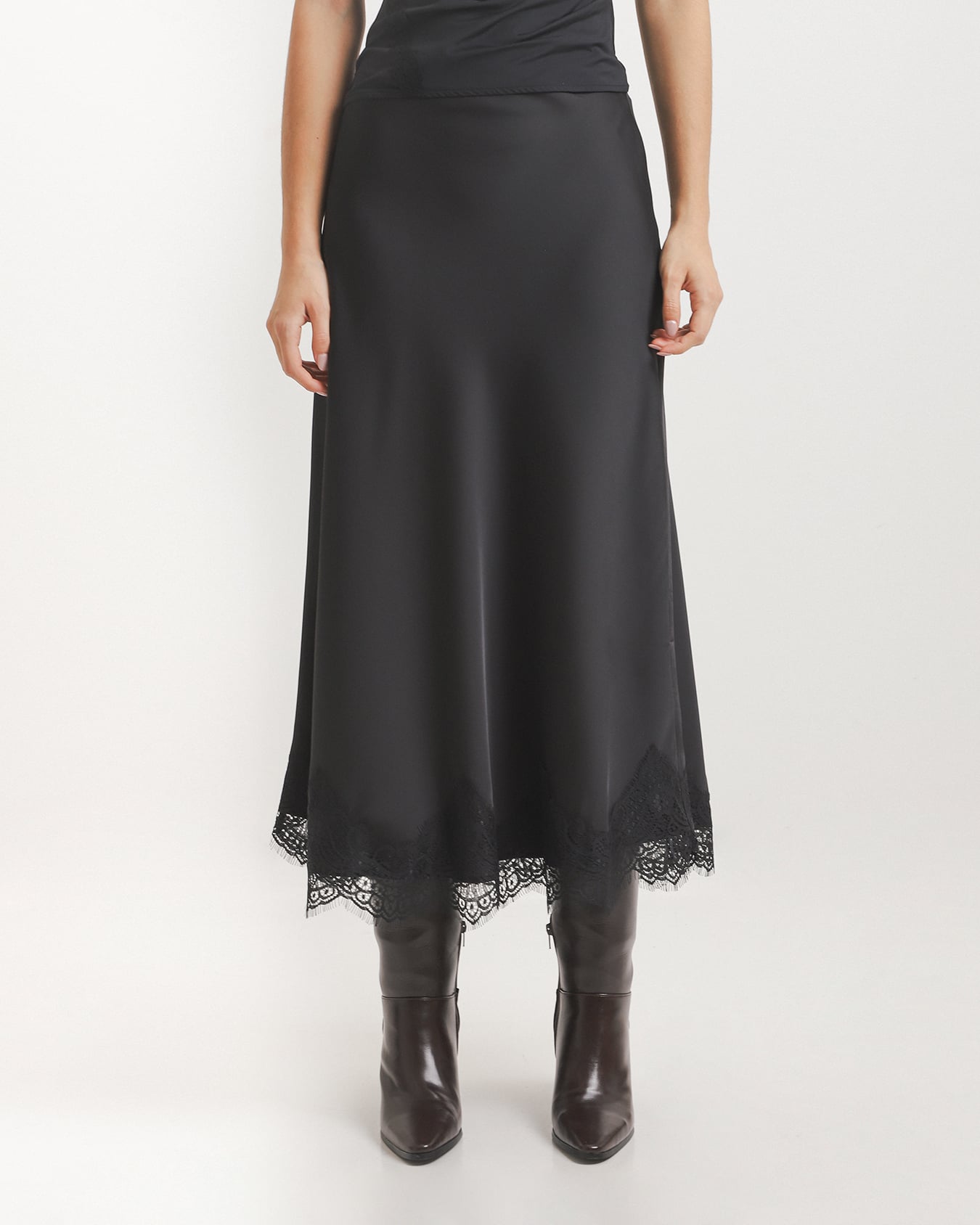 Falda Maxi Negra