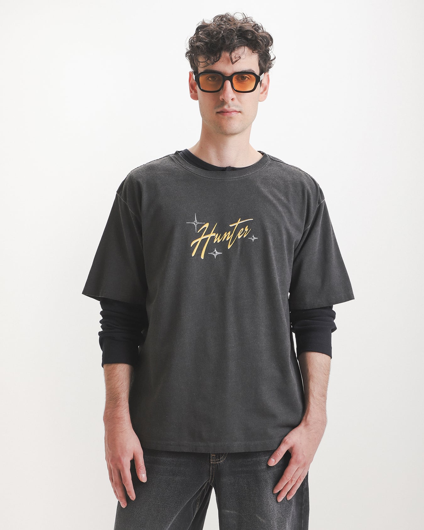 Playera Oversize Negra