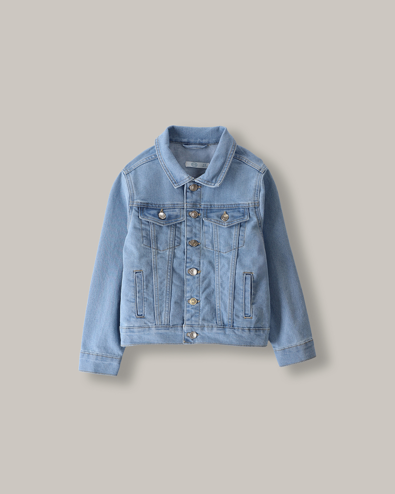 Chamarra De Mezclilla Azul Claro Para niña – C&A México