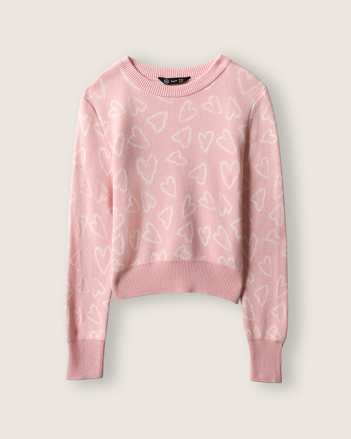 Suéter Cerrado Corazones