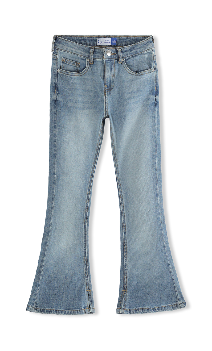 Jeans Acampanado Deslavado