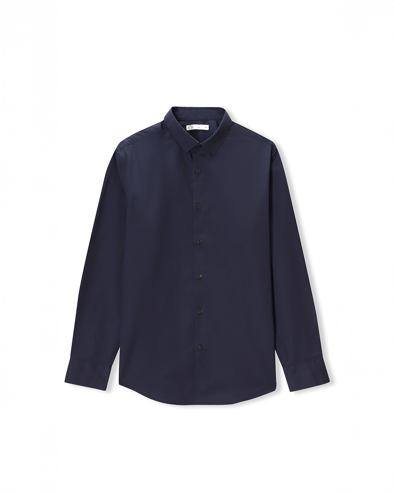 Camisa Trajes Hombre C&a Camisa Manga Larga Slim Blanco Para