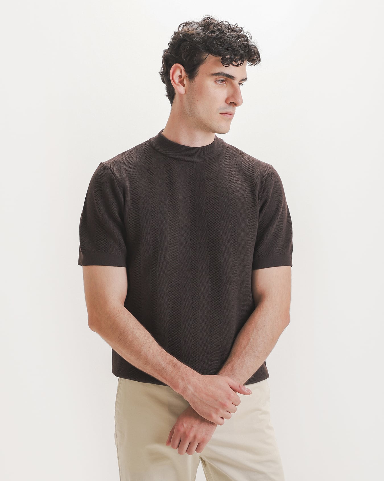 Playera Caf&eacute; Regular