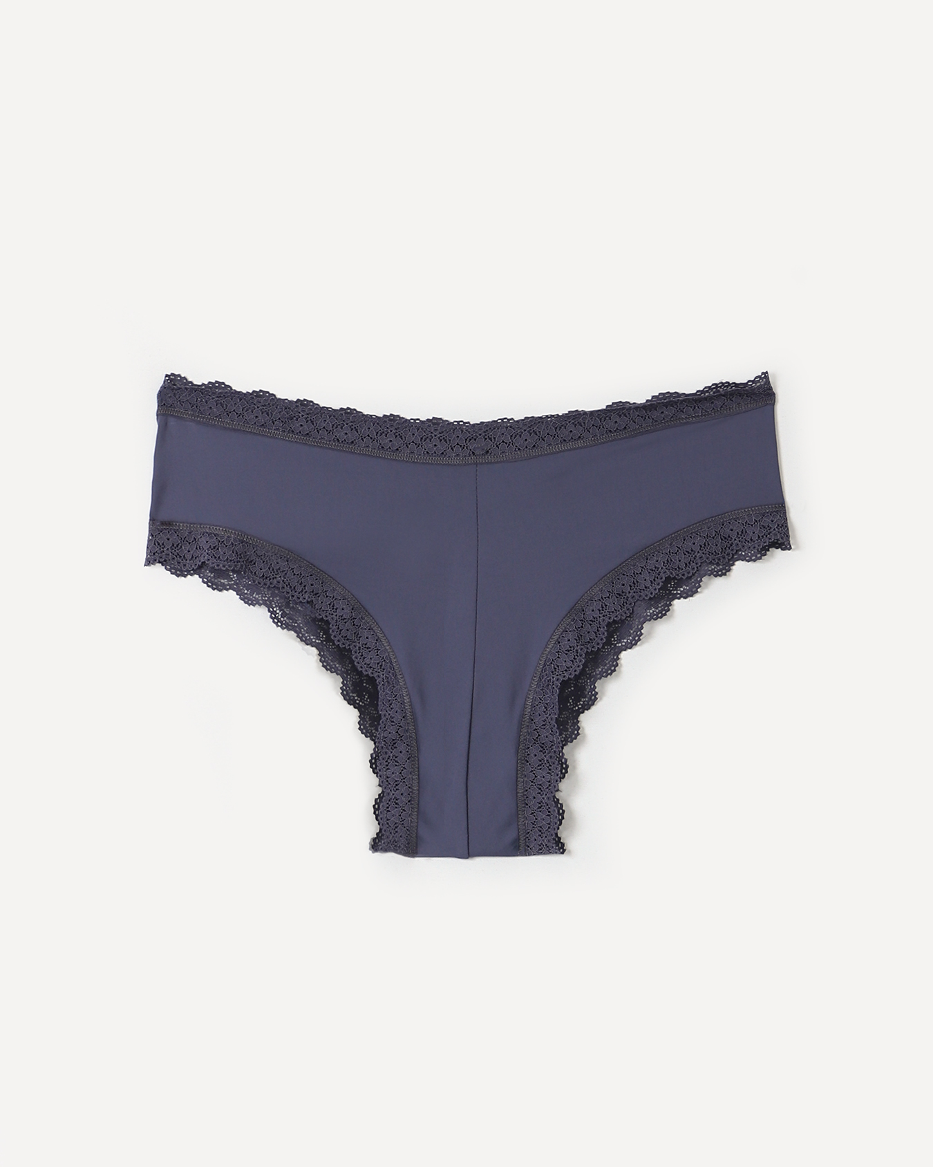Panty Gris Encaje