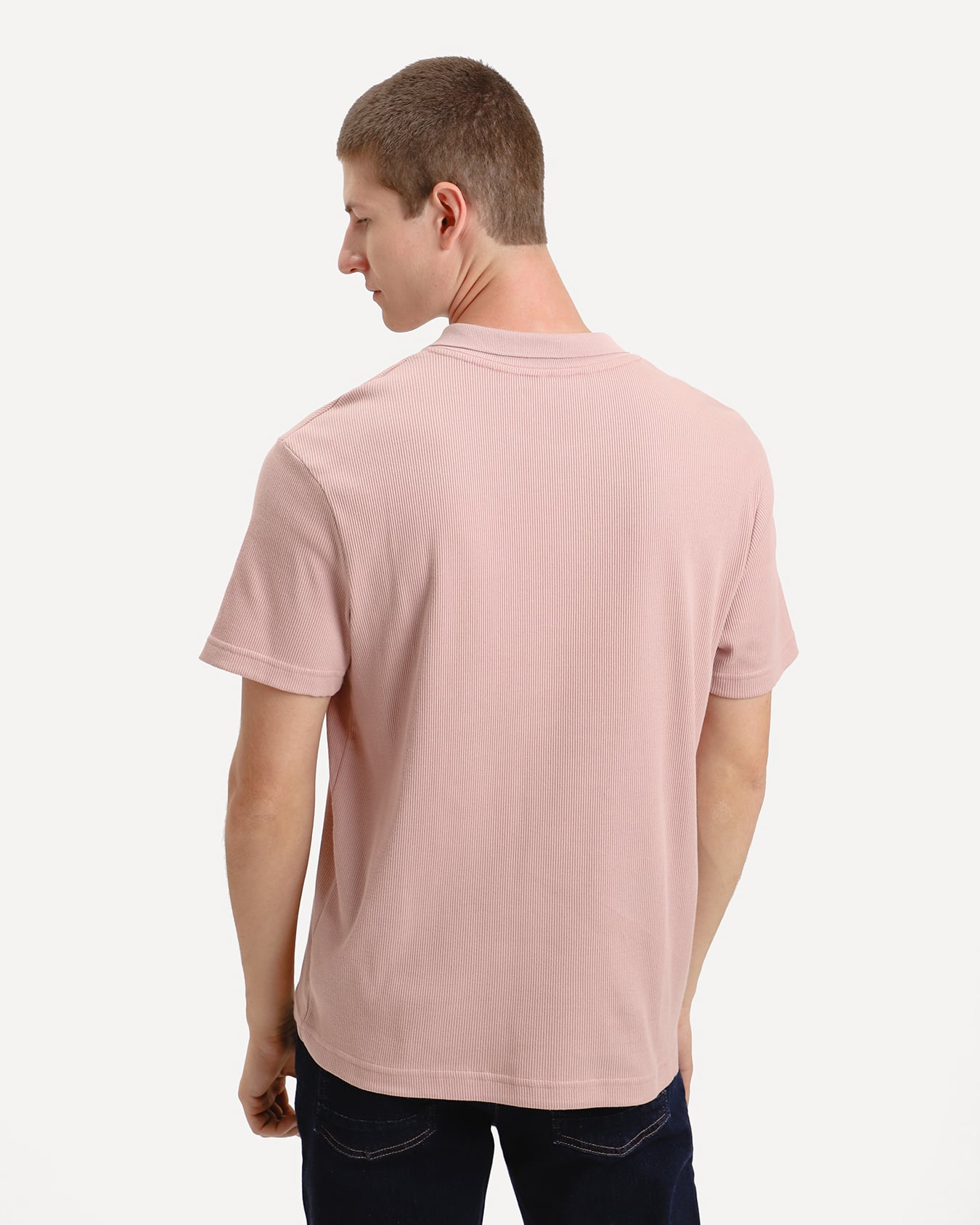 Polo Rosa Casual