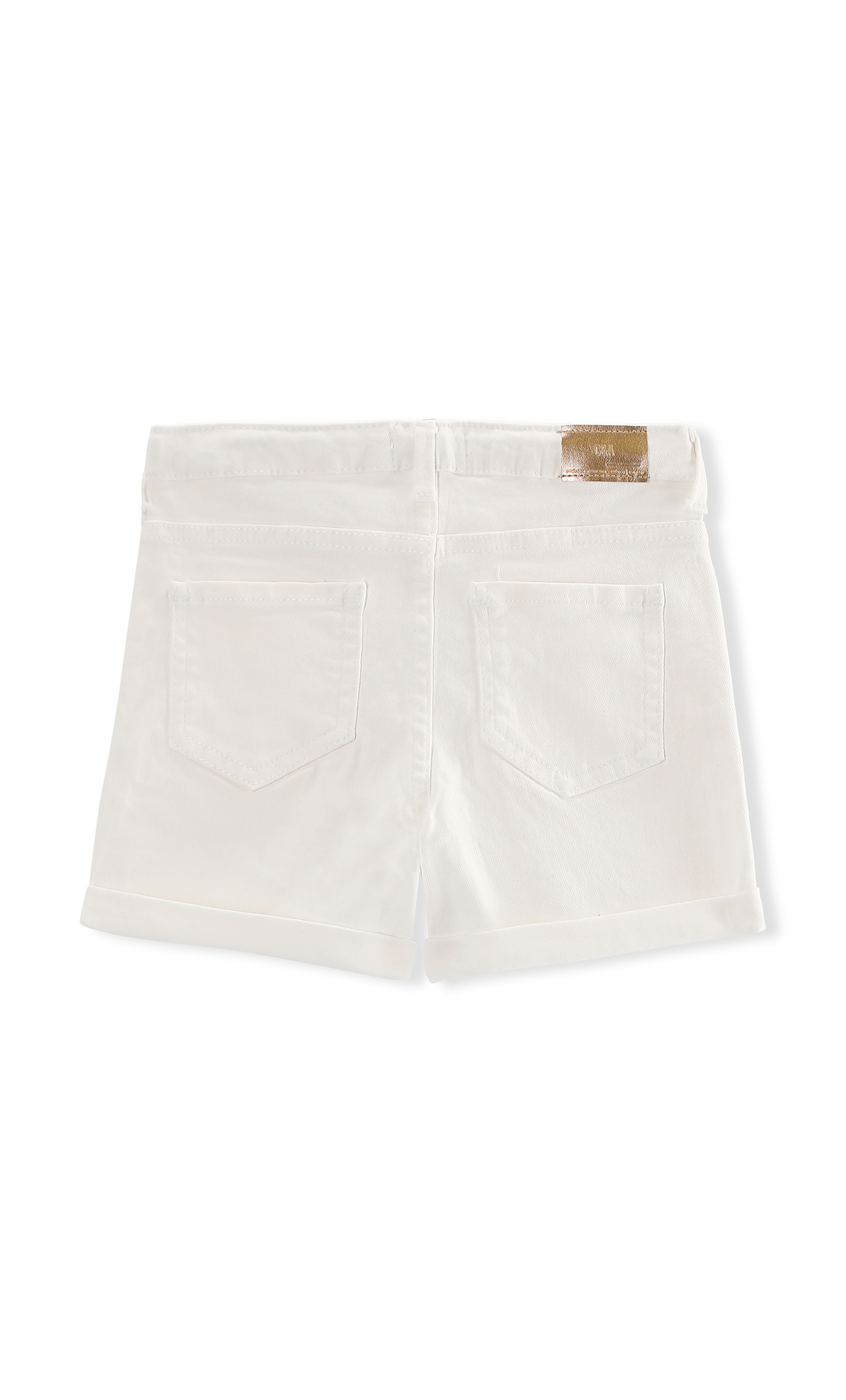 Mezclilla Pantalon Blanco Mujer C&a Pantalón Corto Shorts - Main Image