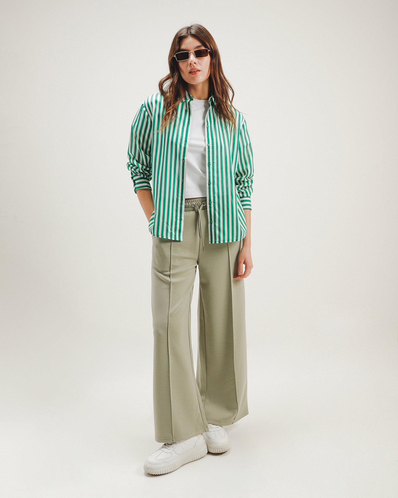 Camisa Manga Larga Rayas