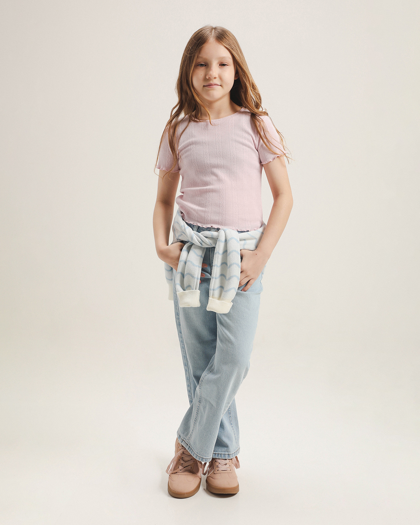 Playera Lila De Punto