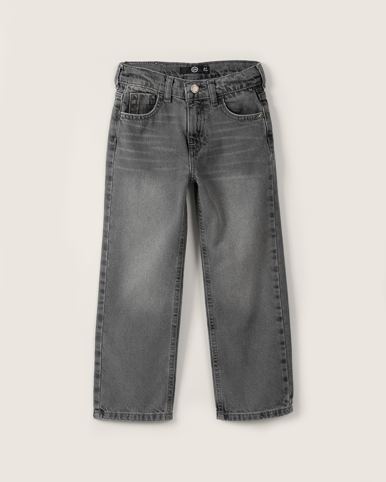 Jeans Gris Fit Straight