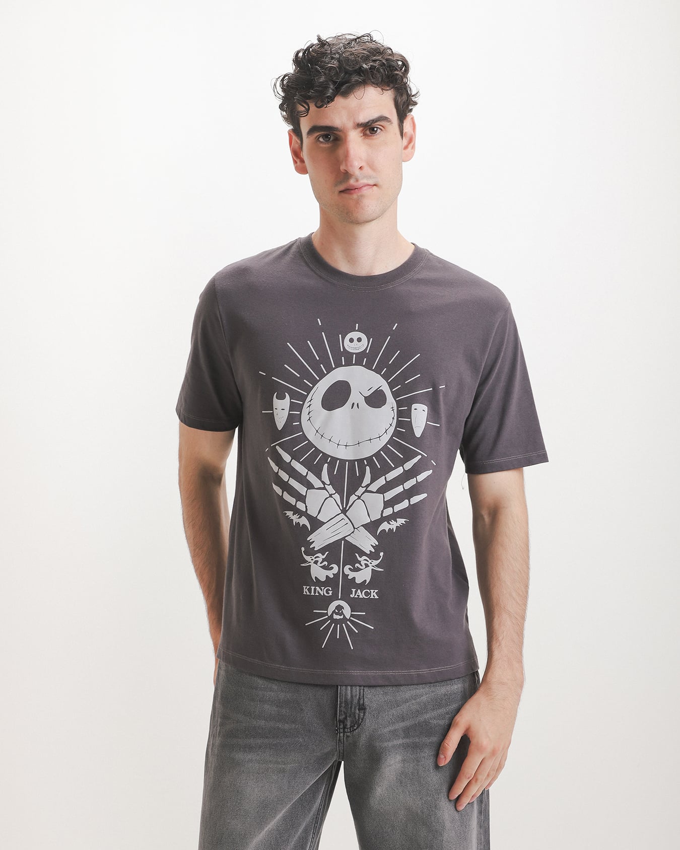 Playera Con Estampado Jack