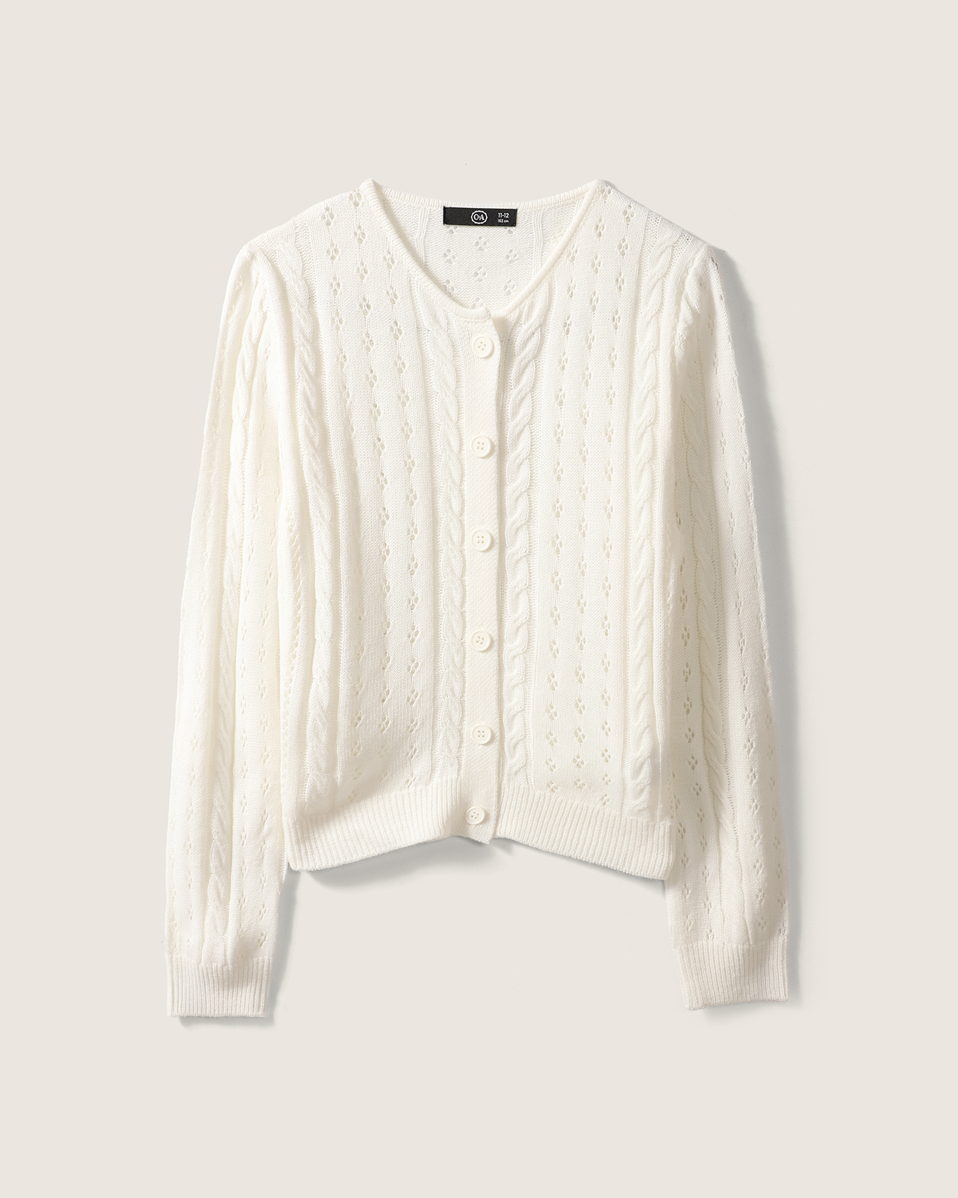 Suéter De Punto Blanco