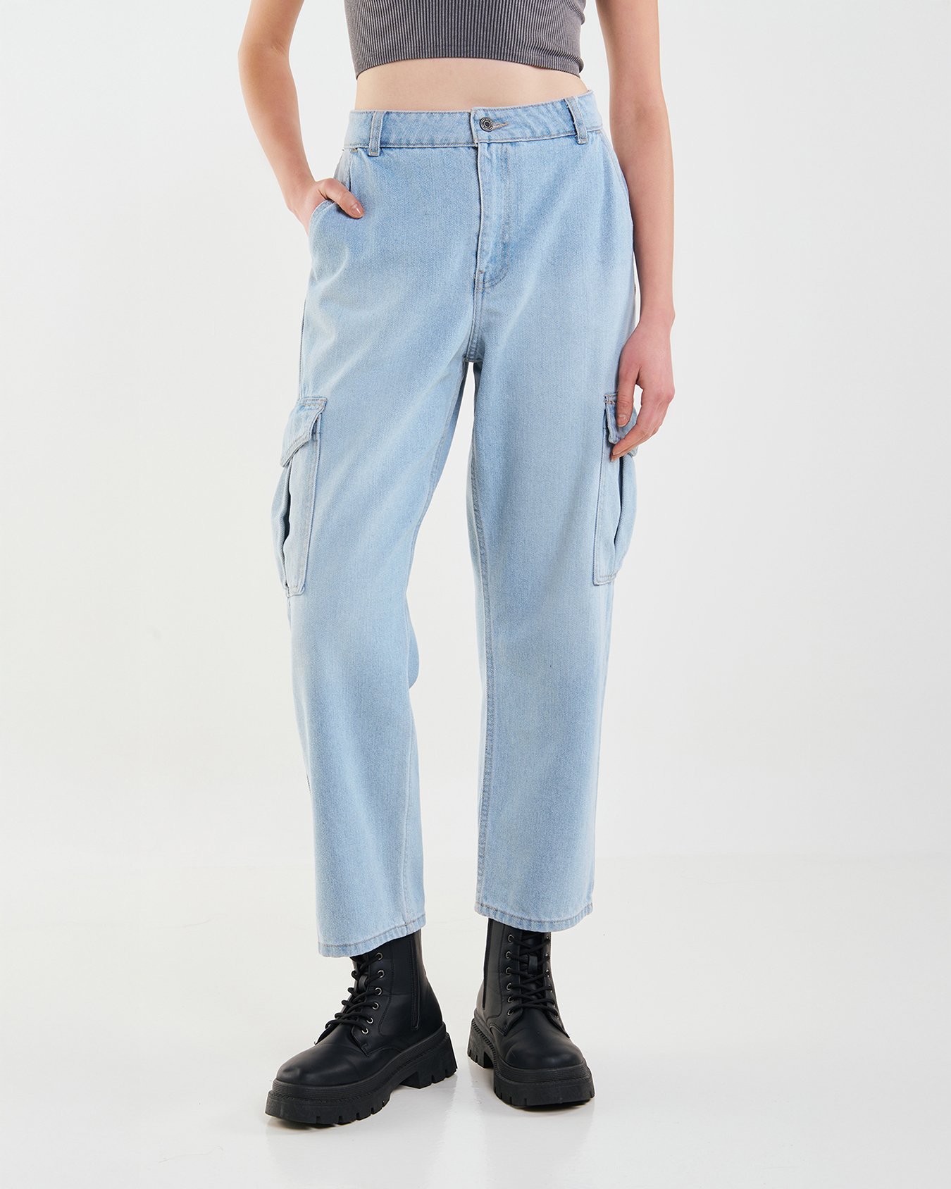 Pantalones Casuales Pantalon Negro Mujer C&a Pantalon Mujer