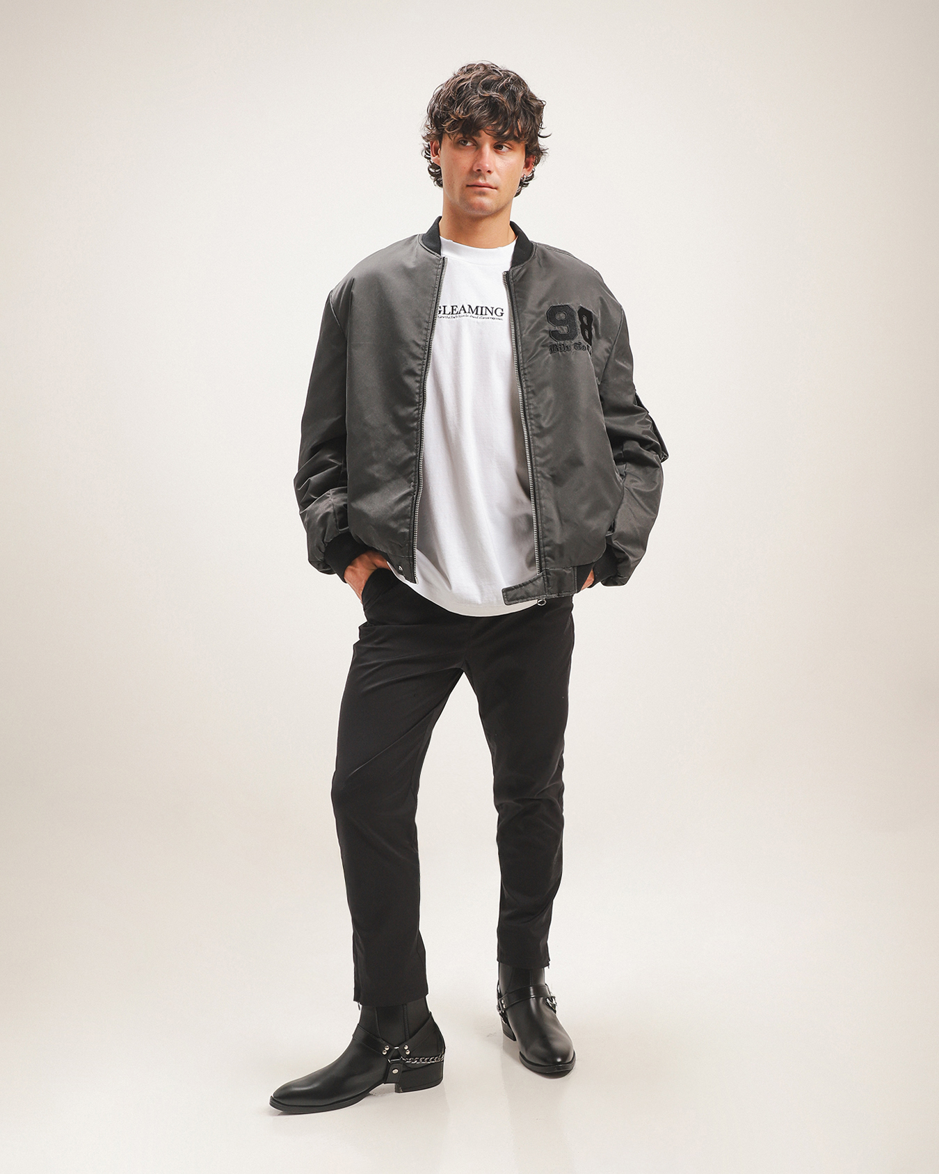 Pantalón Slim Negro
