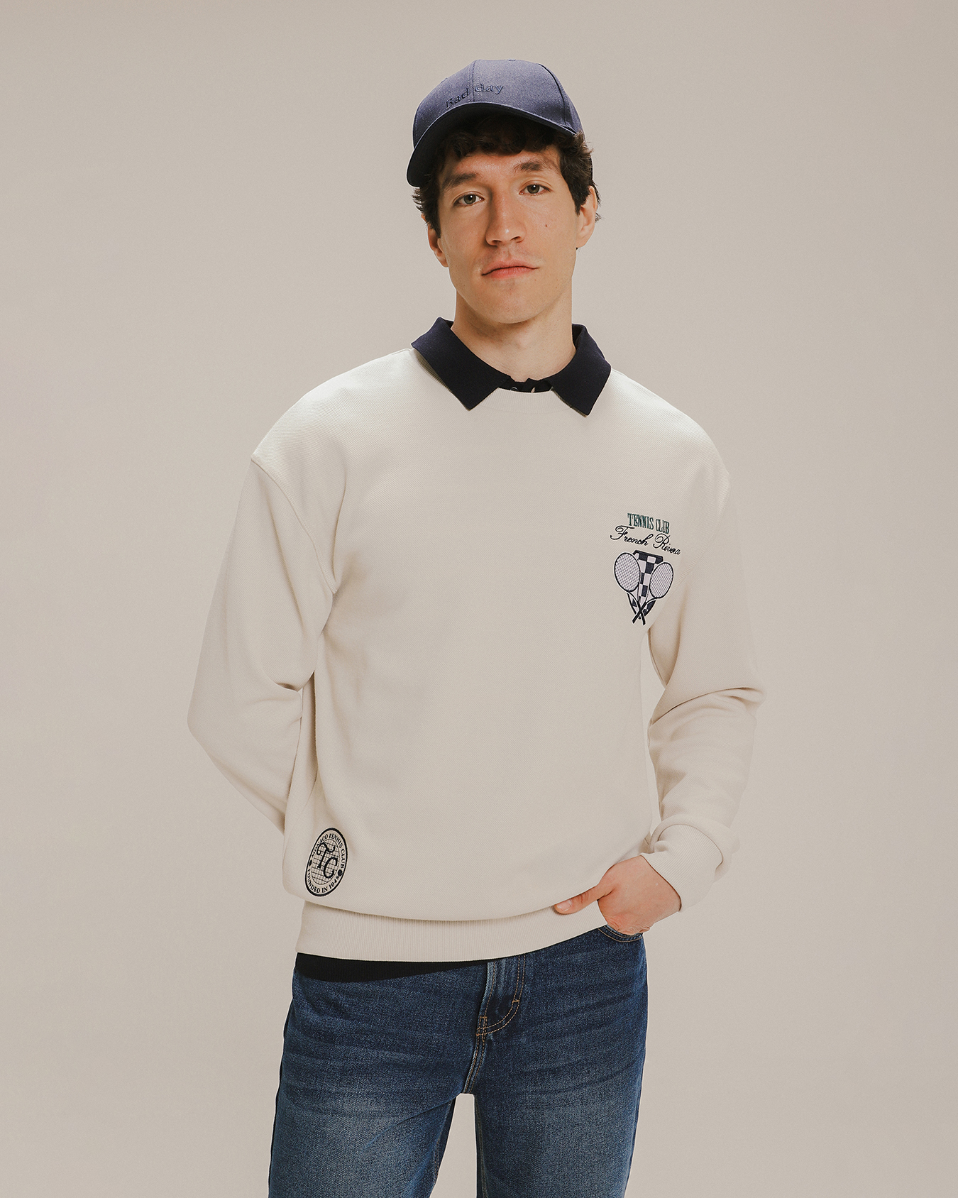 Sudadera Relaxed Con Diseño