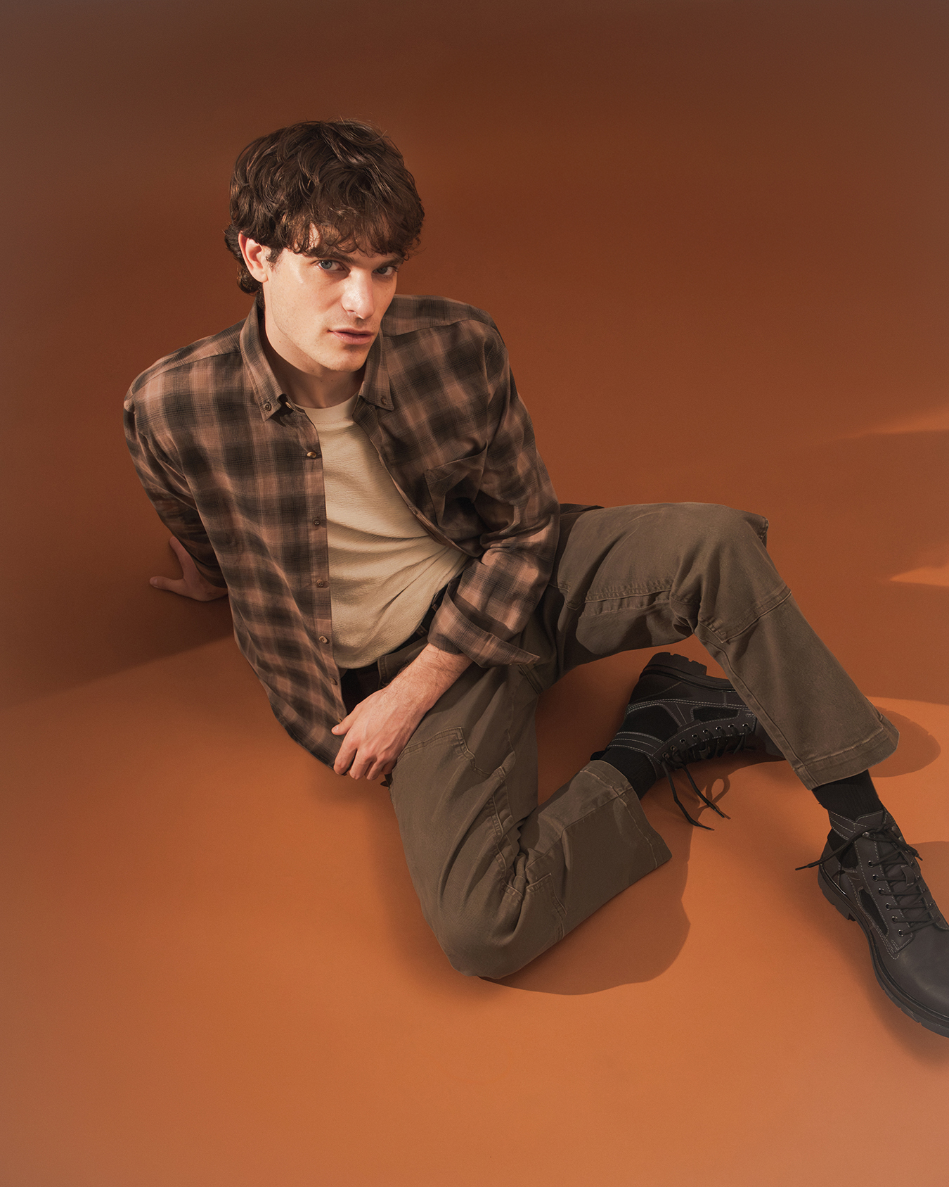 Camisa Cuadros Fit Relaxed