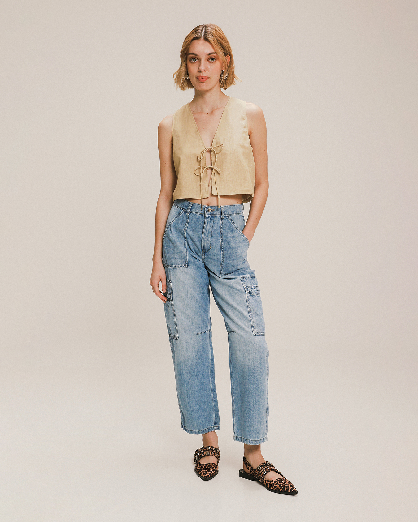 Pantalones Mujer C&a Pantalones Piratas C&a Straight Jeans